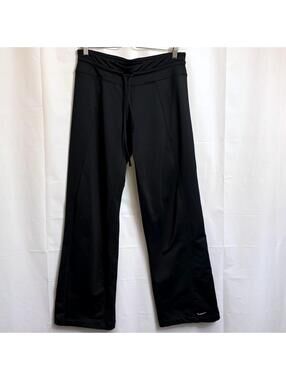 Nike FitDry Women's Black Activewear Athletic Workout Pants Size M (8-10)